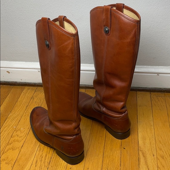 Frye Melissa Button 2 Classic Leather Boots - Picture 2 of 5